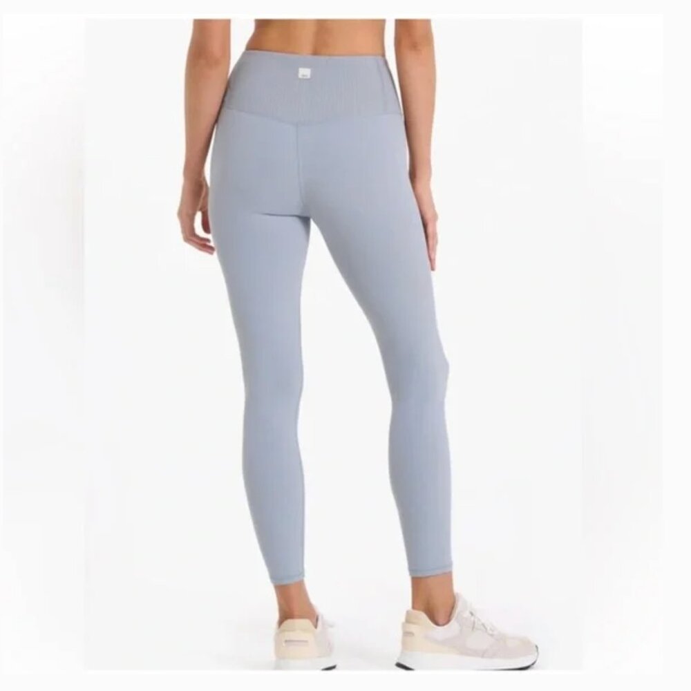 Vuori Rib Studio Leggings -  Light Cloud Blue